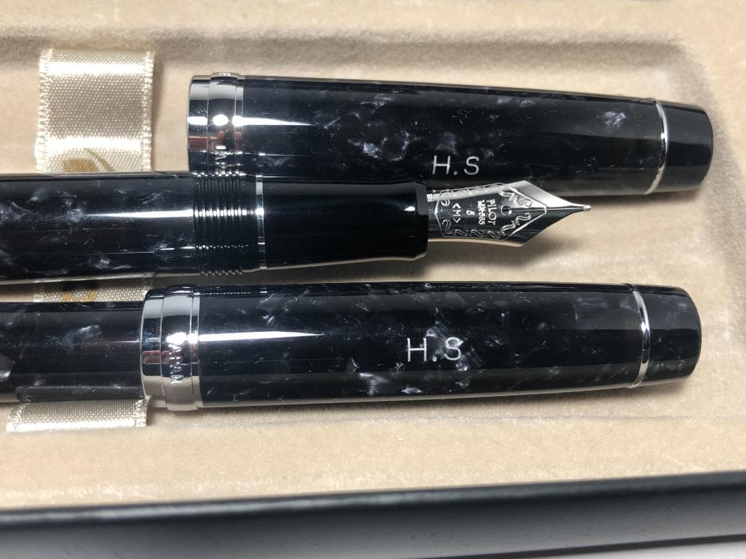 パイロット CUSTOM LEGANCE 万年筆とボールペンの２本セット