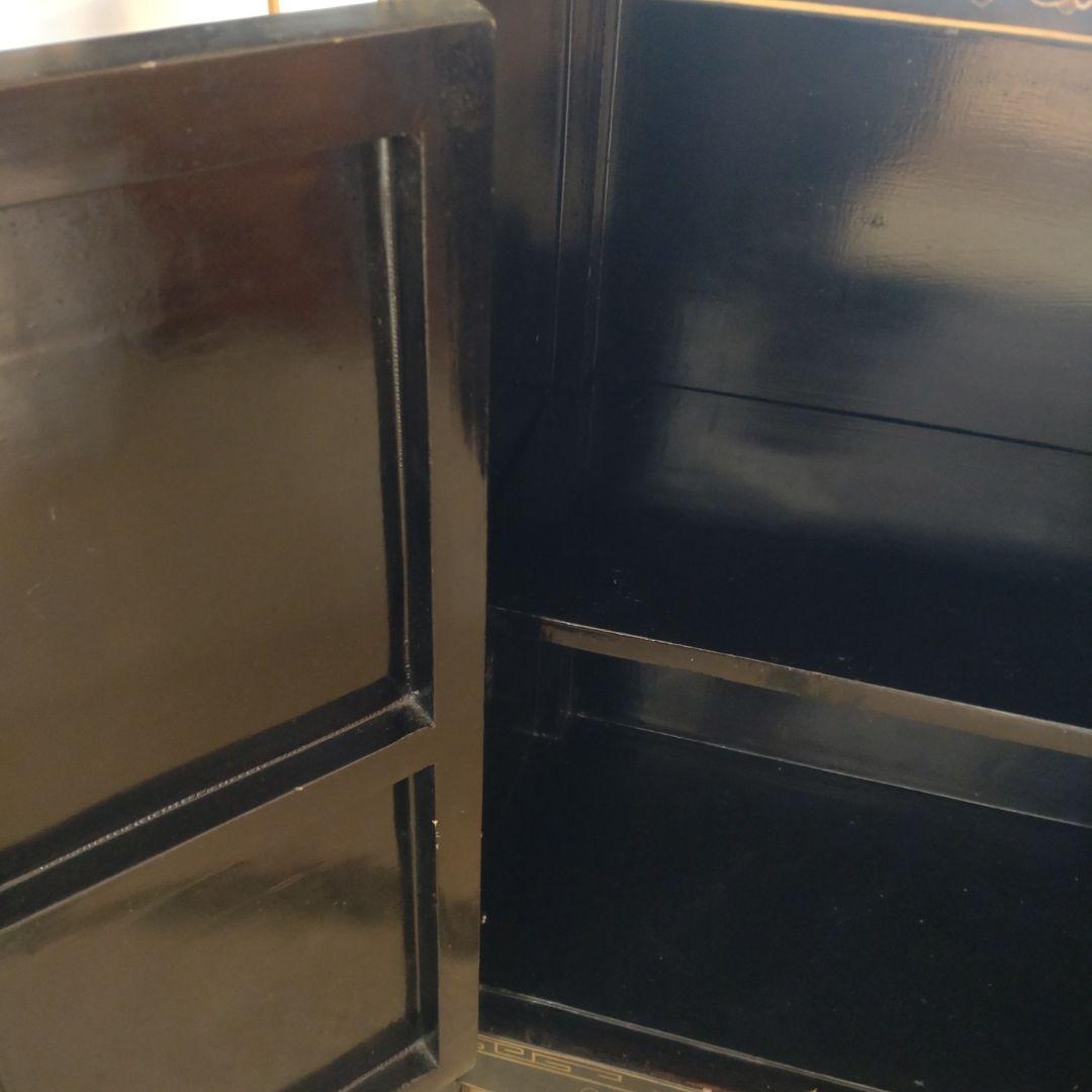 中国家具 キャビネット　花鳥　中国古玩 玉石 石細工 アンティーク