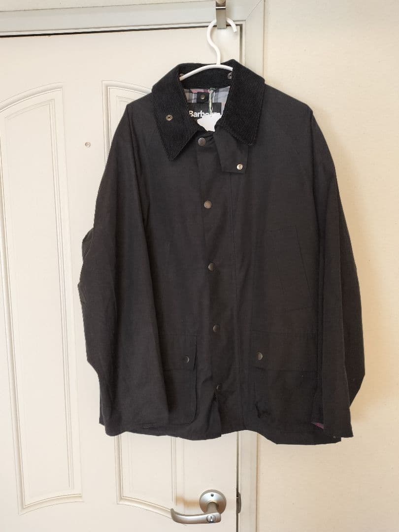新品 Barbour バブアー 別注 ビデイル OS スリーブ 42 ブラック