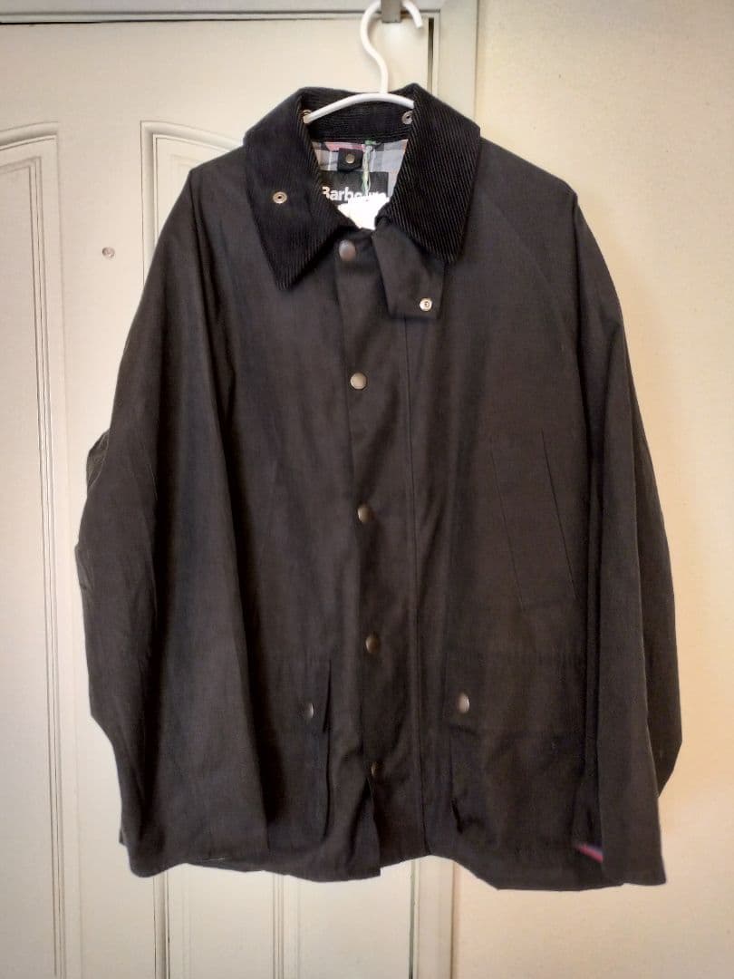 新品 Barbour バブアー 別注 ビデイル OS スリーブ 42 ブラック