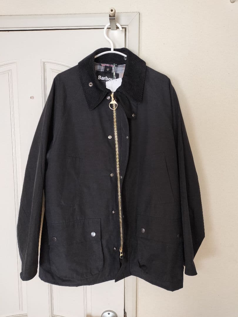 新品 Barbour バブアー 別注 ビデイル OS スリーブ 42 ブラック