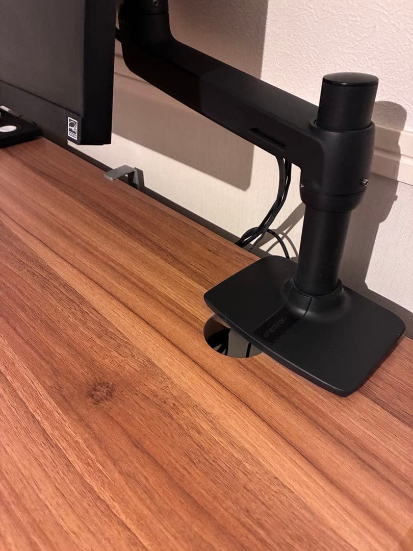 FlexiSpot 電動昇降式デスク E7 Pro ブラウン天板&ケーブルトレー