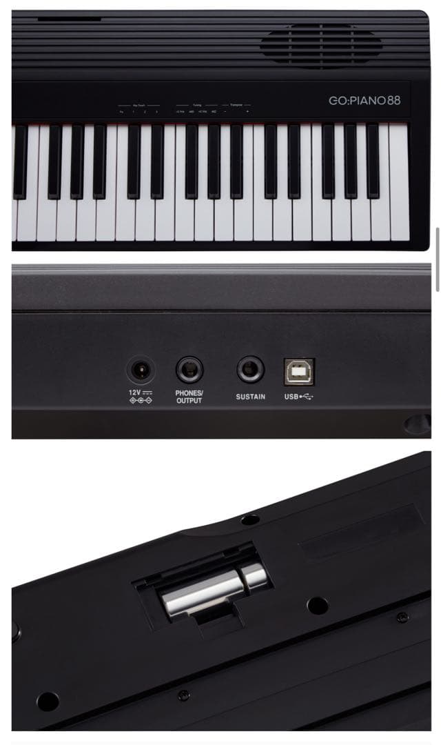 Roland GO:PIANO88 (GO-88P)88鍵盤 電子ピアノ【美品】