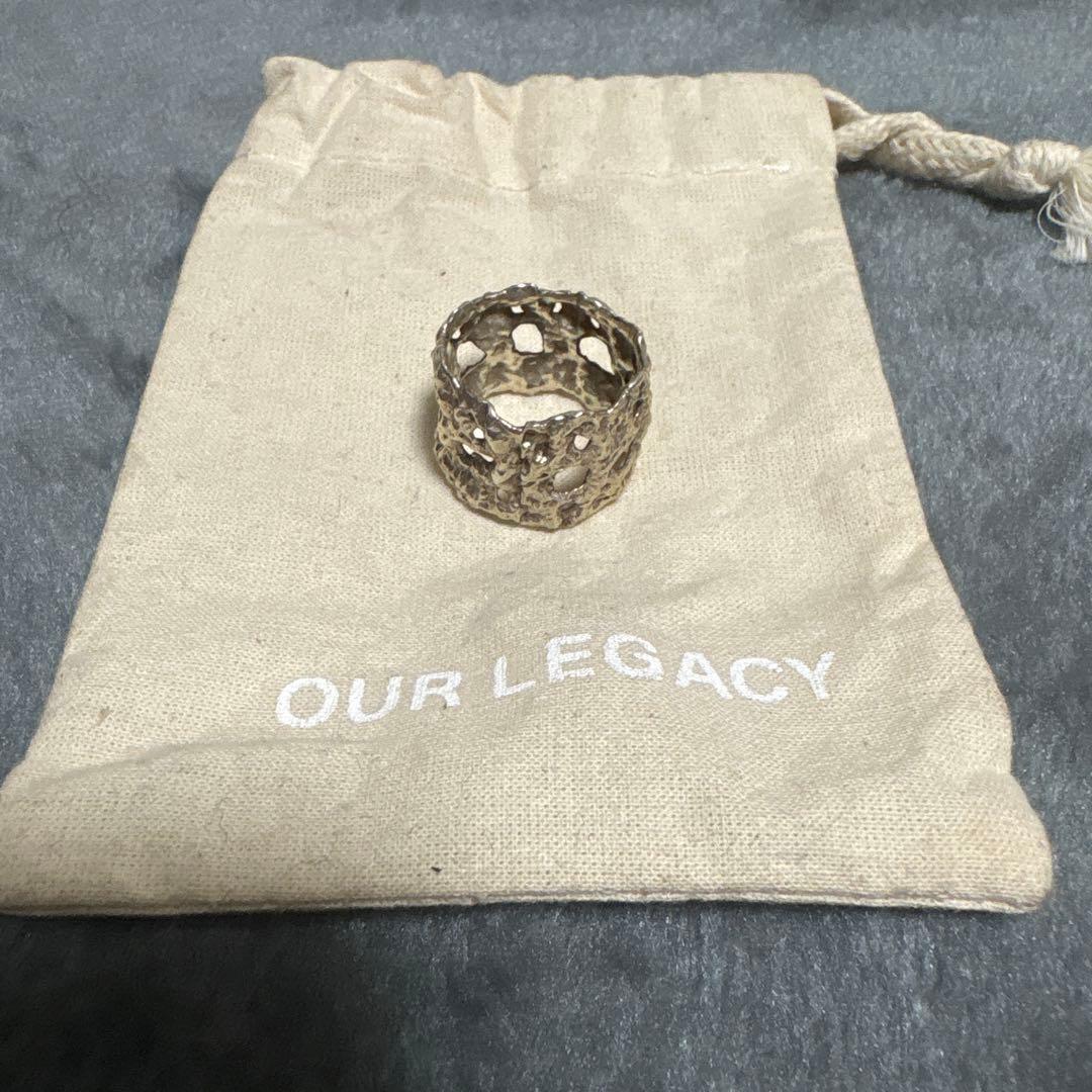 アクセサリー our legacy abstract lace ring
