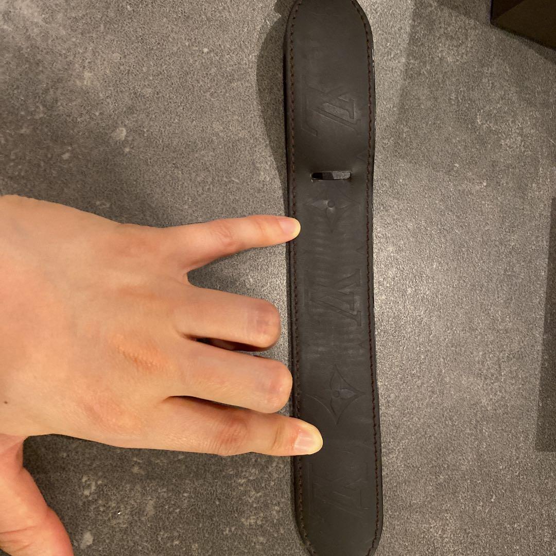 LOUIS VUITTON ルイ ヴィトン ブラスレフォース レザーブレスレット