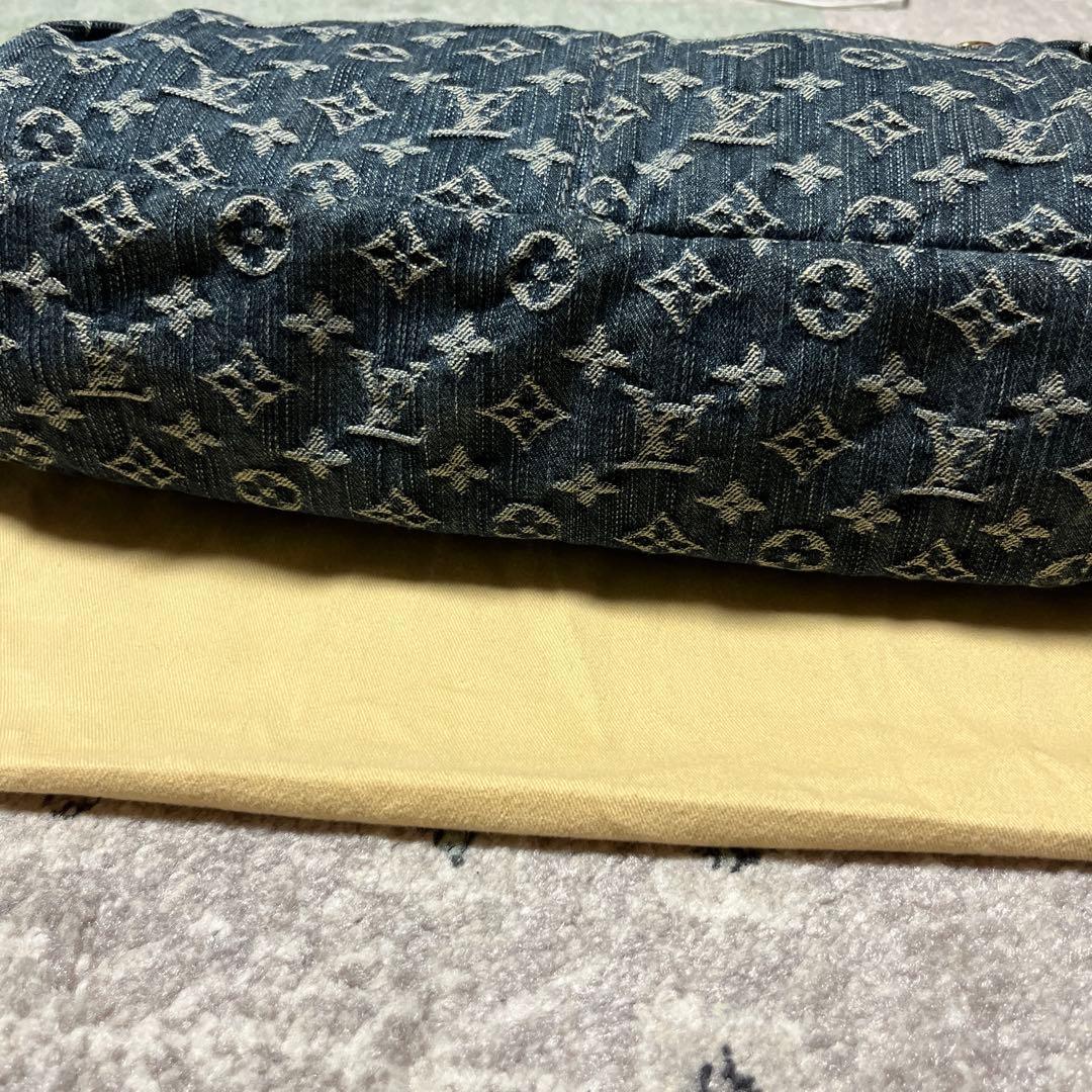 【美品】LOUIS VUITTONモノグラムデニムデイリーGMショルダーバッグ