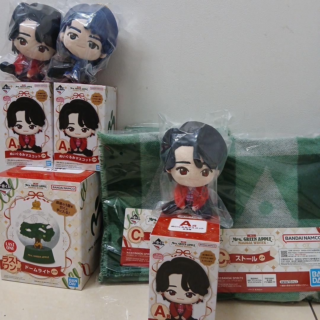 即購入OK☆【ミセス】一番くじ A賞3点&　C賞ストール2枚　&ラストワンセット