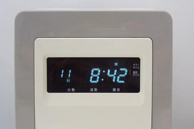 ★美品 清掃済 MAX タイムレコーダー ER-80S + 新品Sカード20枚