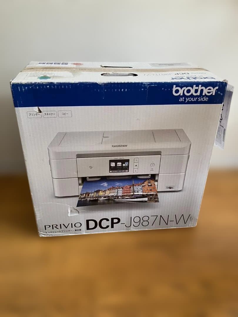 【新品展示品】ブラザー プリンター インクジェット複合機 DCP-J987N-W