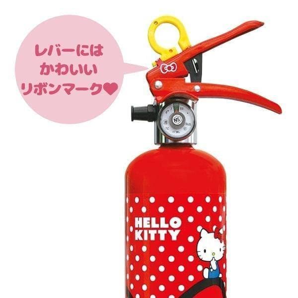 初田製作所 ハローキティ住宅用強化液消火器 レッド 1個 HK1-RD