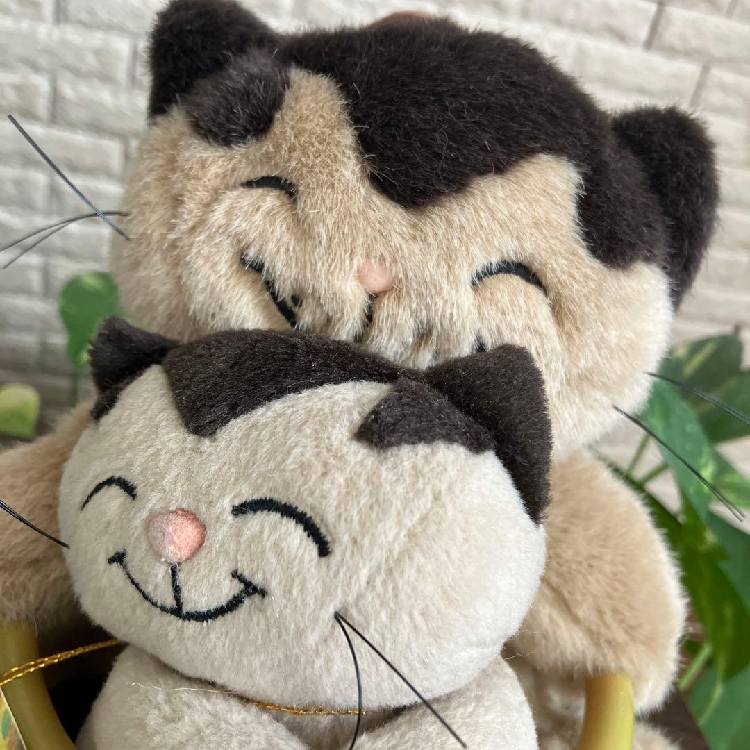 【希少】 猫のヤーコプ ぬいぐるみ セキグチ 中小2個セット CAT JACOB
