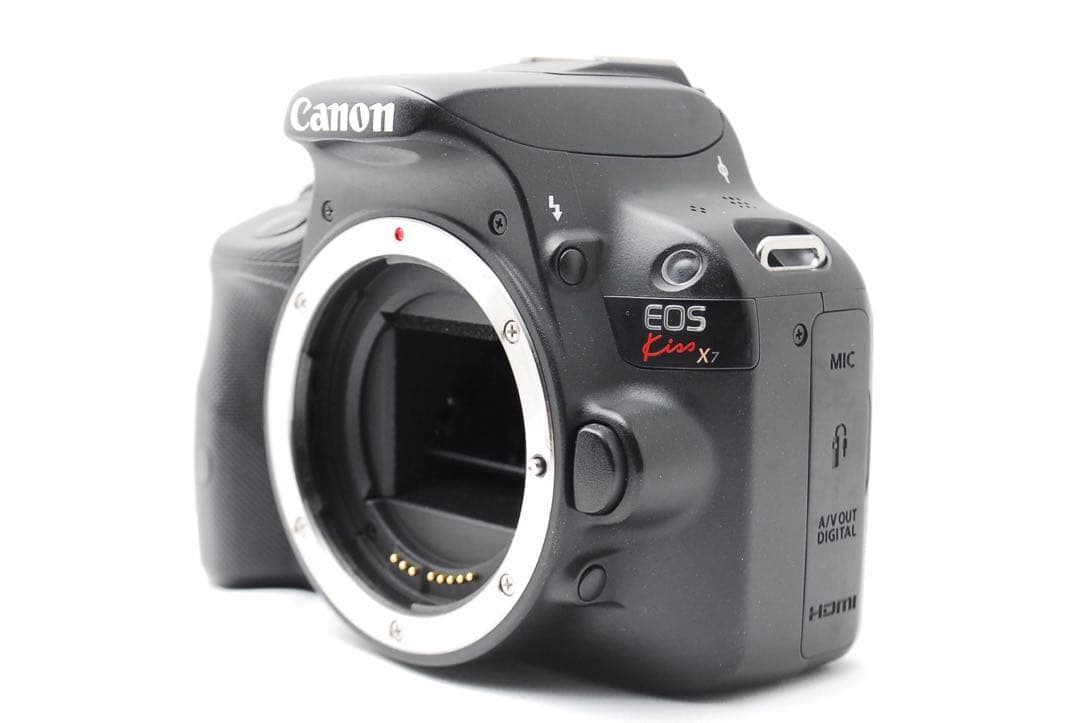 【世界最小一眼レフ】Canon Kiss X7 ダブルレンズセット ショット数少