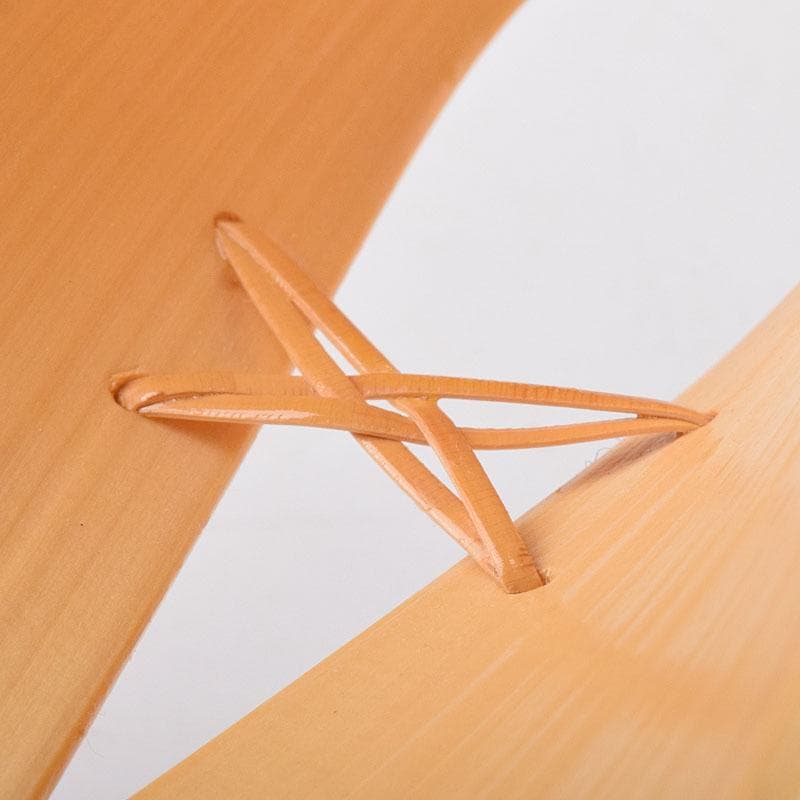 茶道具　此君亭工房　白竹　ささ舟　お絞り受け　五点　共箱　V　R8829