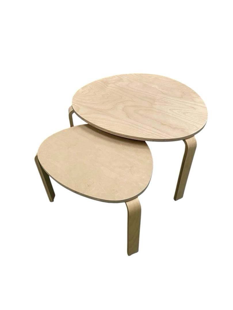 【 美品 】IKEA スヴァルスタ ネストテーブル2点セット