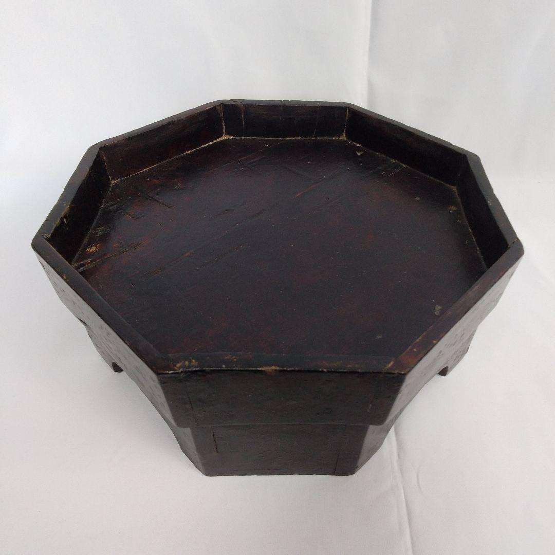 李朝膳　李朝盆　李朝木工　酒器盆　朝鮮木工