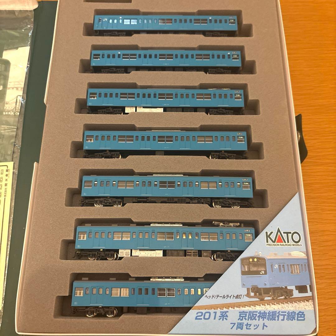 【加工品】 KATO 201系(京阪神緩行線色)7両セット