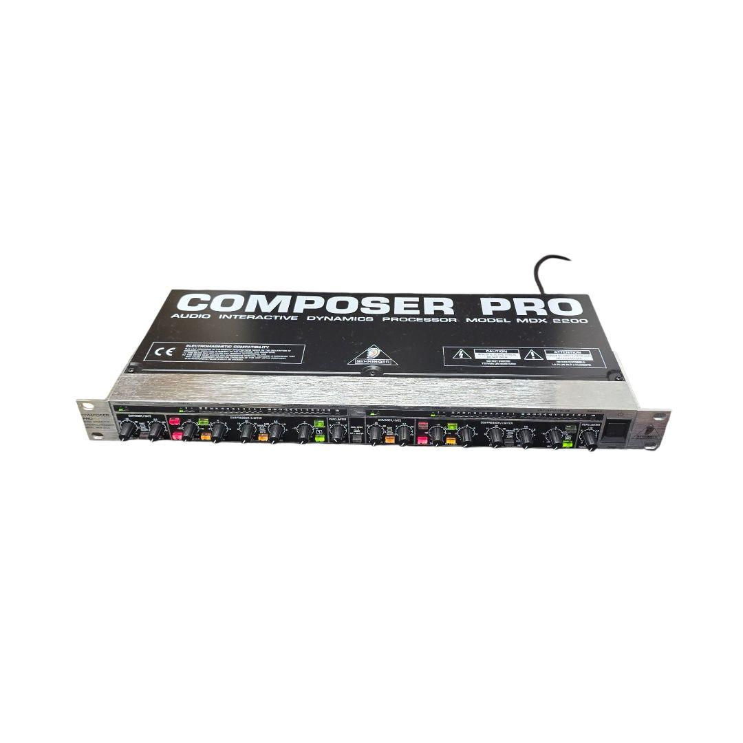 ③ベリンガー BEHRINGER MDX2200 コンプレッサー　PRO