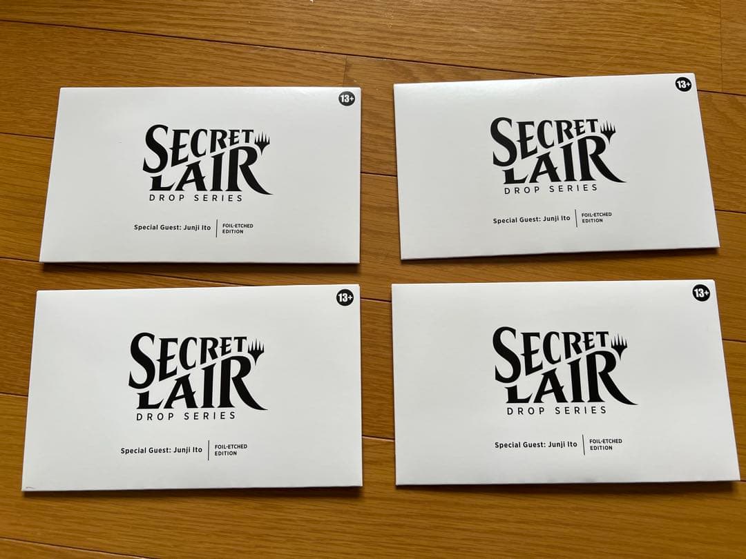 MTG SECRET LAIR 伊藤潤二 日本語 Foil 未開封　×4
