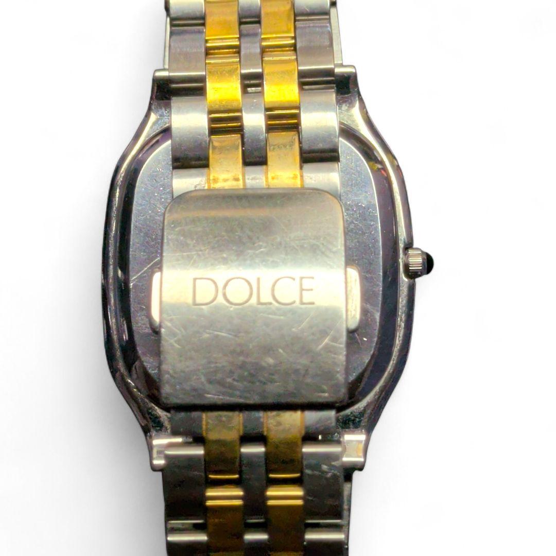 【美品】稼働品 セイコー ドルチェ 高精度クォーツ コンビメタル オーバル