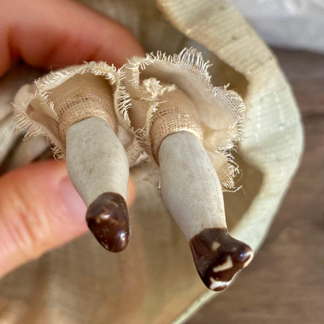 ドイツアンティーク チャイナヘッドドール 13cm