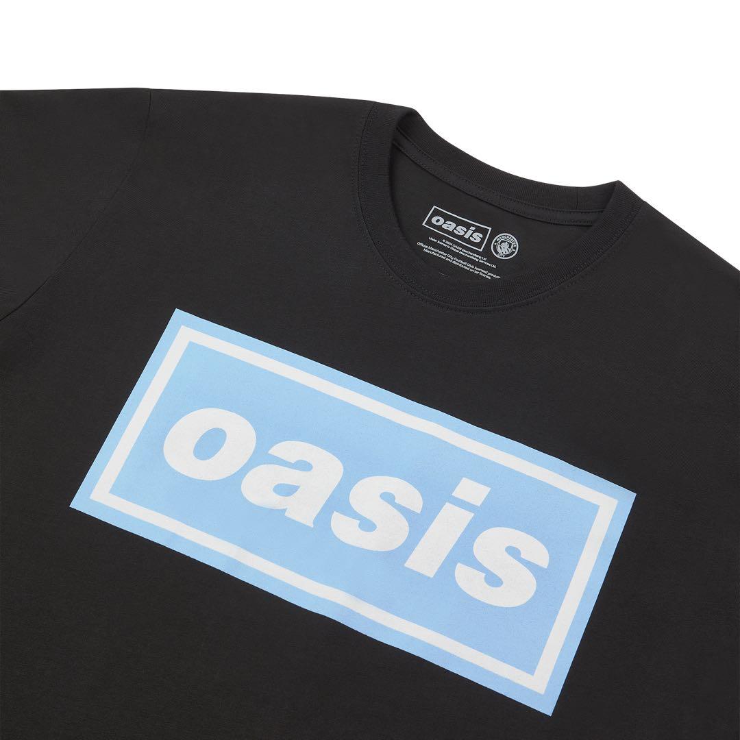 ミュージシャン Manchester City x oasis Logo T-Shirt