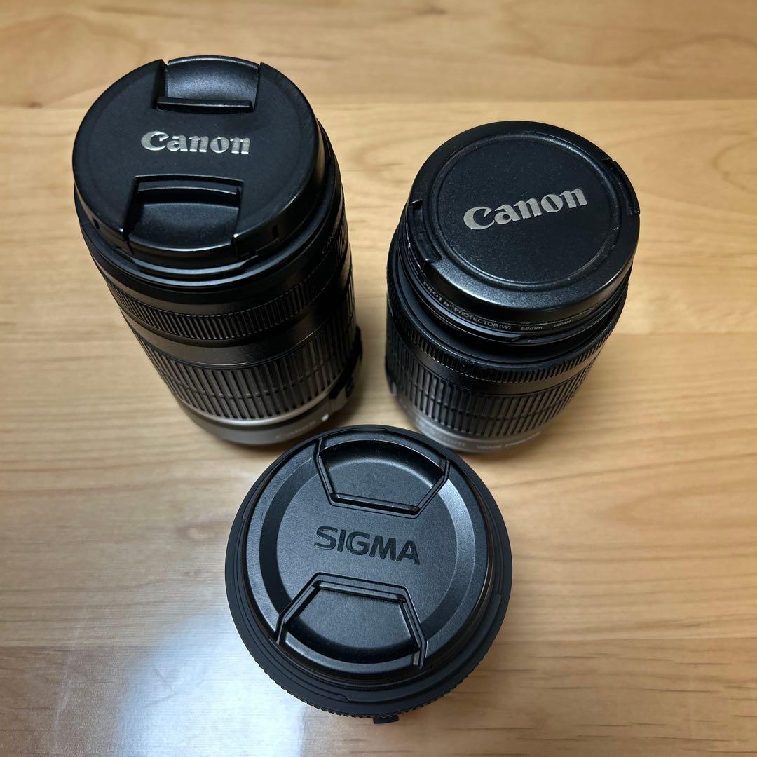 【ジャンク】Canon シグマ 一眼レフカメラ レンズ