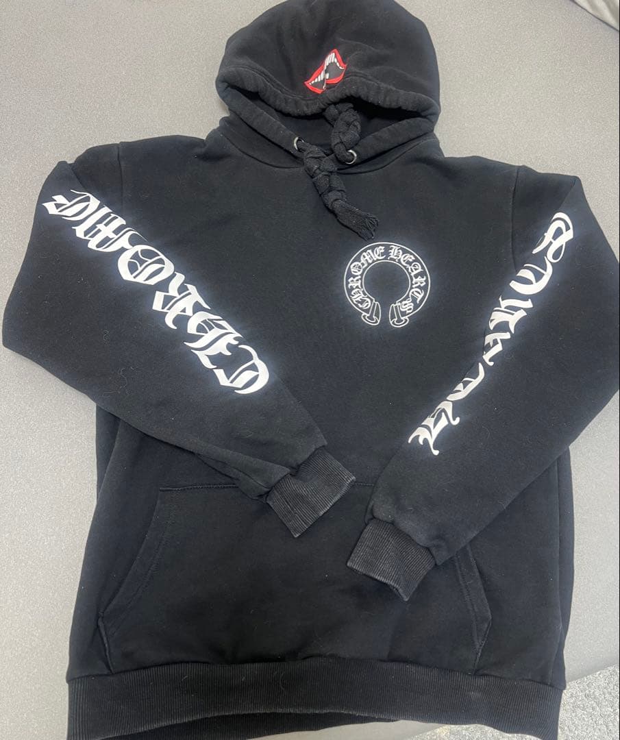 クロムハーツCHROME HEARTS ブラック パーカー M