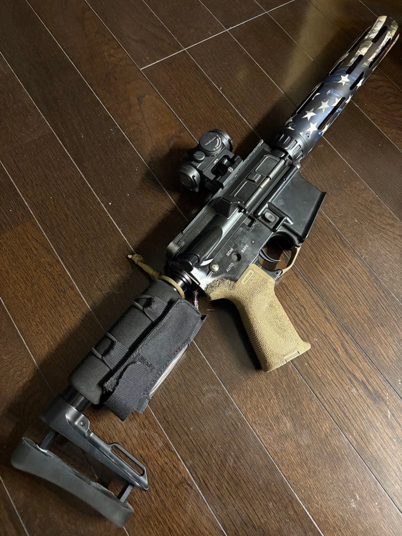 【年始セール】東京マルイCRW ハイサイクル　超軽量AR-16 PMC風カスタム