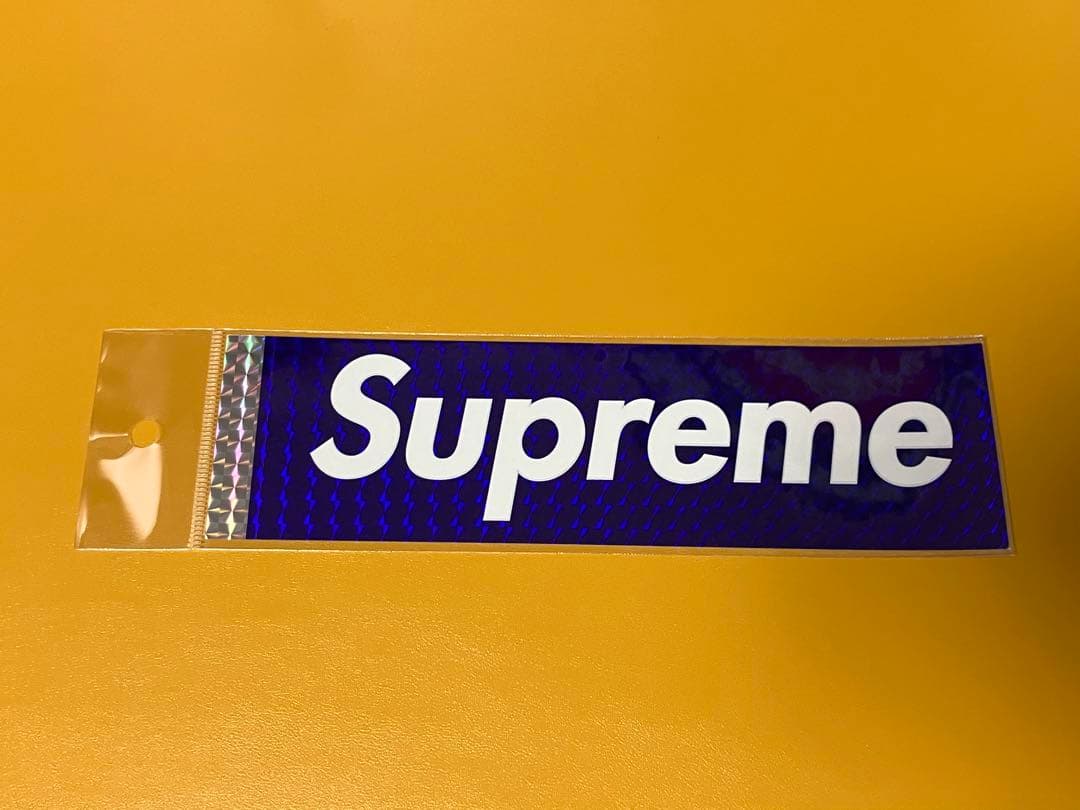 レア Supreme ボックスロゴ BOX LOGO ステッカー ホログラム