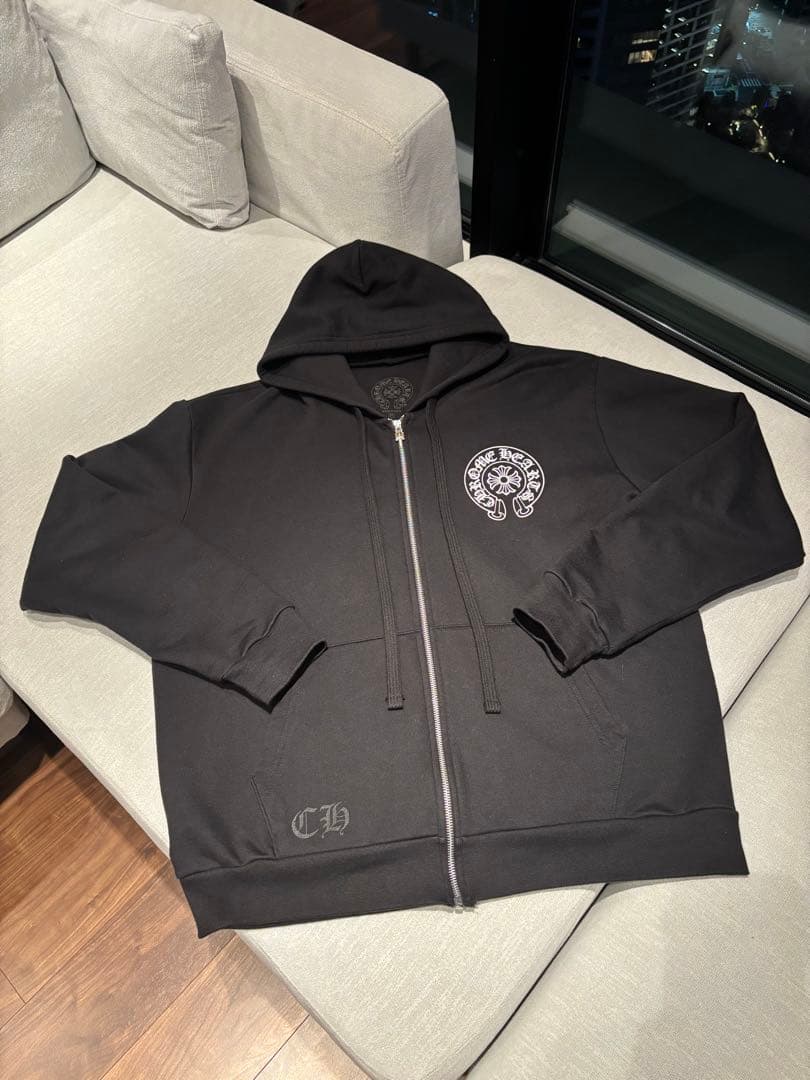 Chrome Hearts ブラック パーカー