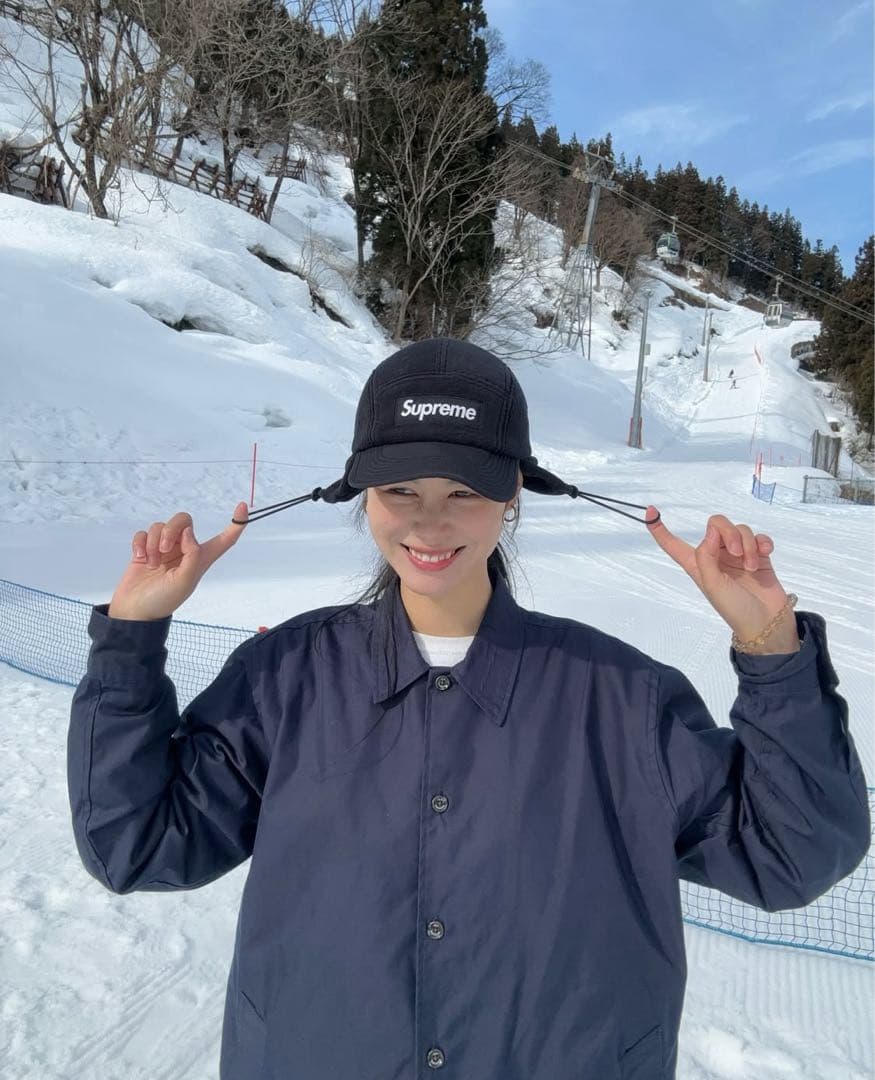 田中シェン着用Supreme Polartec Earflap Camp Cap