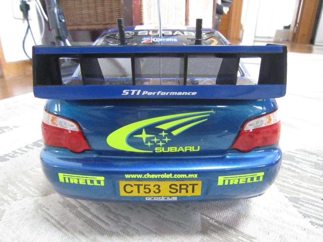 レ*ン様 大赤字スタート 1/10 タミヤ TT01 インプレッサ 鬼速仕様 完