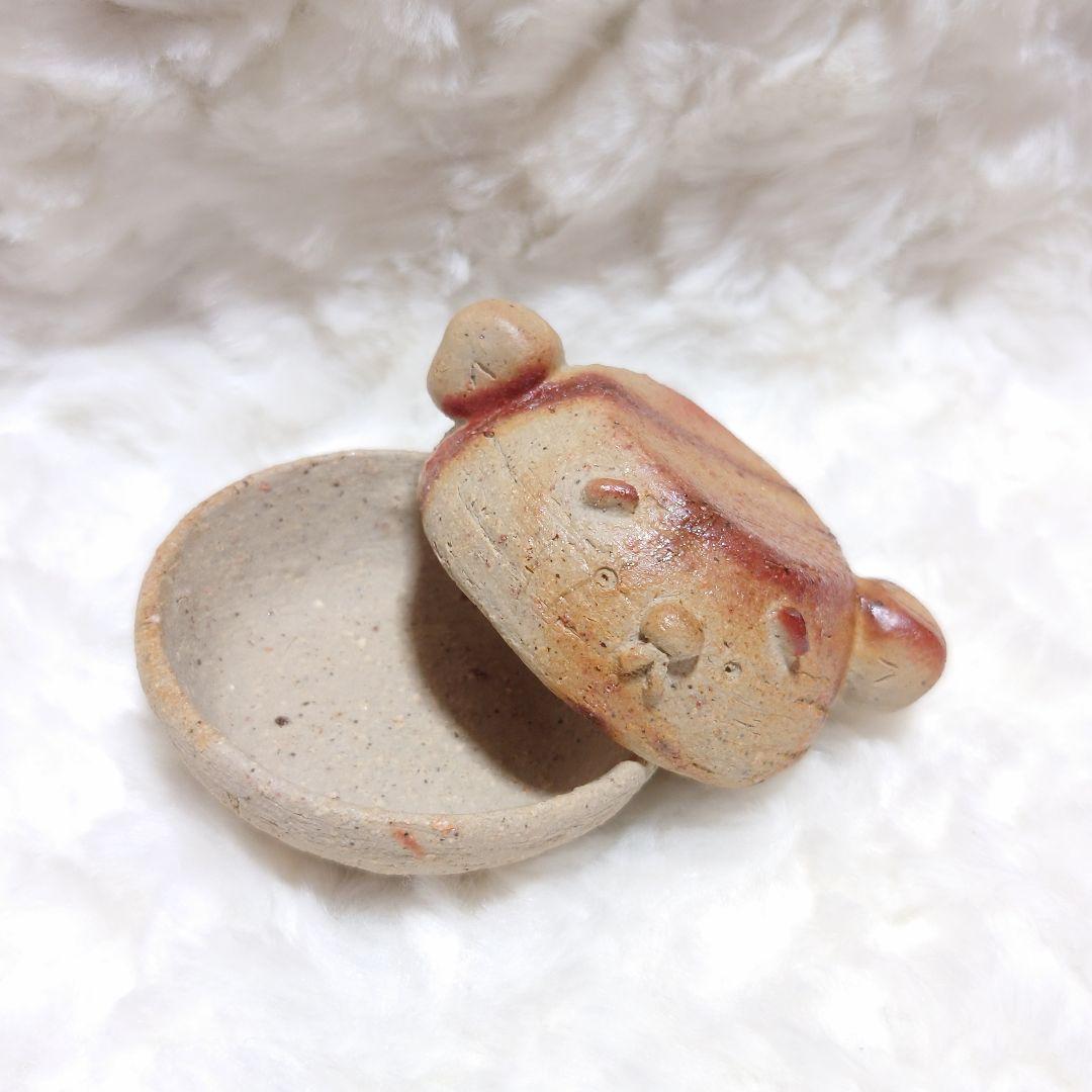 8【2552】53..面取り酒器、小鉢…備前焼