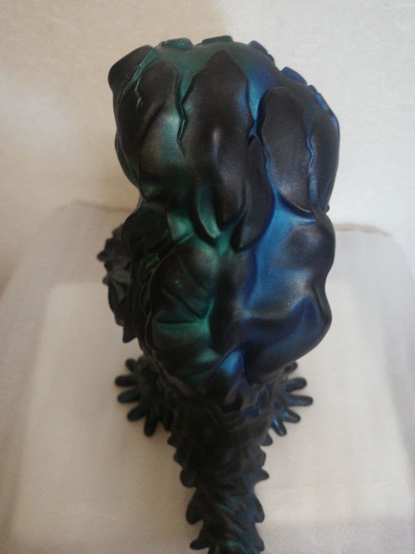 マルサン・ヘドラ・Painted by 吉阪隆・Blue ＆ Green