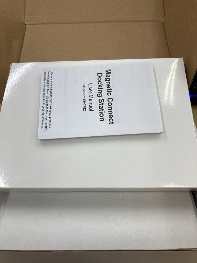 【開封・未使用】 Surface Dock ドッキングステーション 電源付き 黒