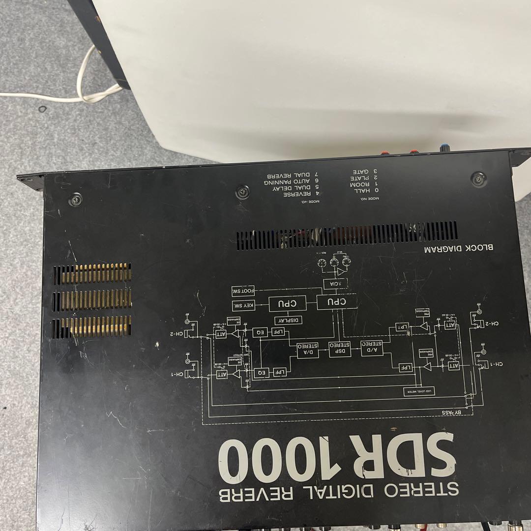 ギター SDR1000  IBANES  STEREO  DEGTAL REVERB