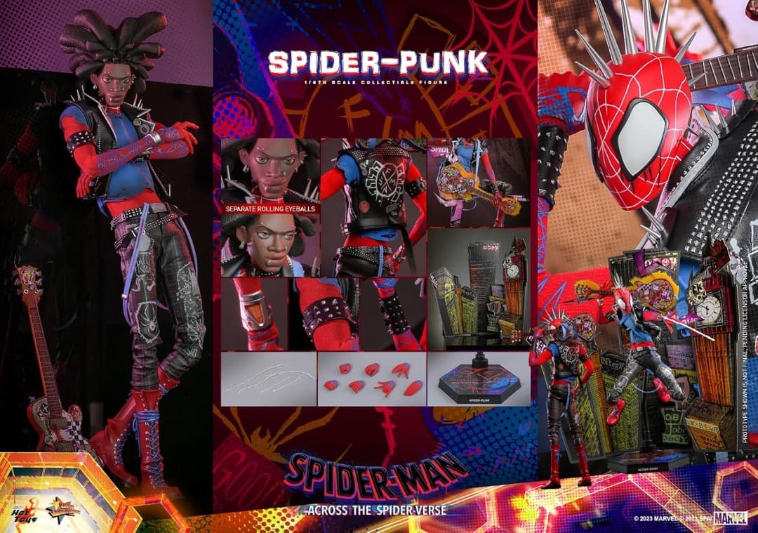 新品未開封　ホットトイズ　アクロス・ザ・スパイダーバース　スパイダー・パンク