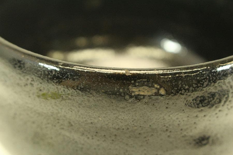 茶道具 黒楽茶碗 時代物(A811)