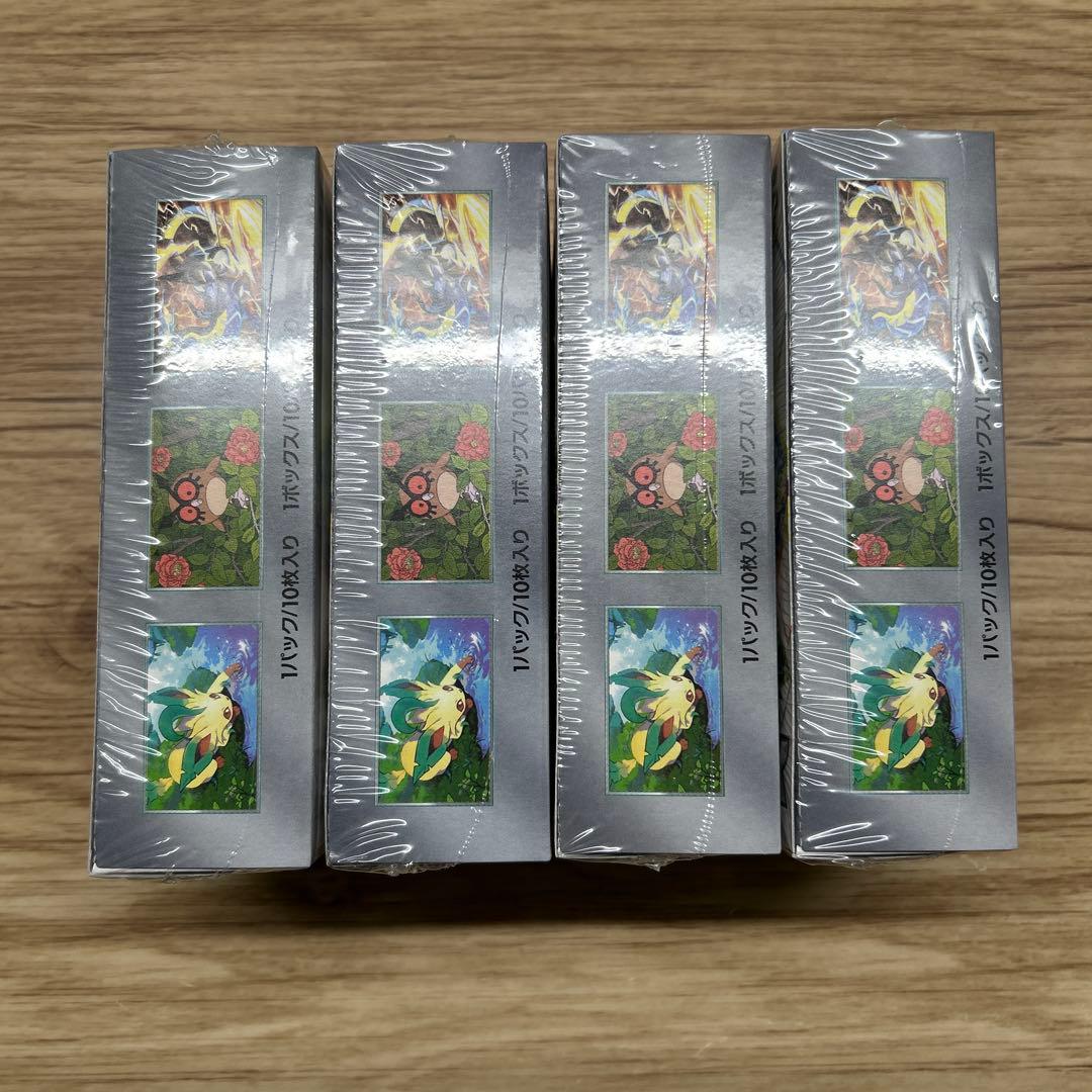 ポケモンカード　テラスタルフェス　4BOX