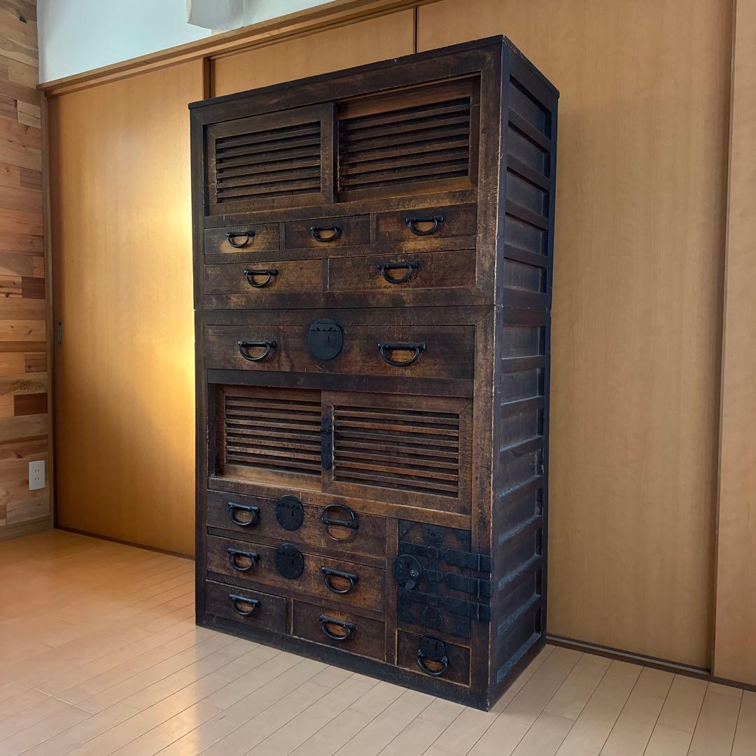 和タンス 和製アンティーク 収納 和風 インテリア