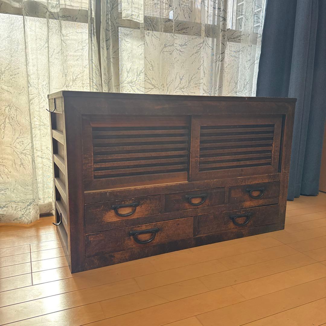 和タンス 和製アンティーク 収納 和風 インテリア
