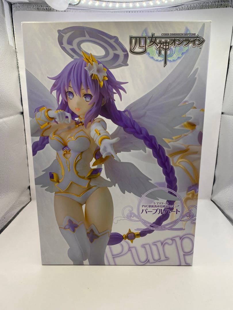 希少　電撃屋限定 カドカワ 1/7 四女神オンライン　パープルハート