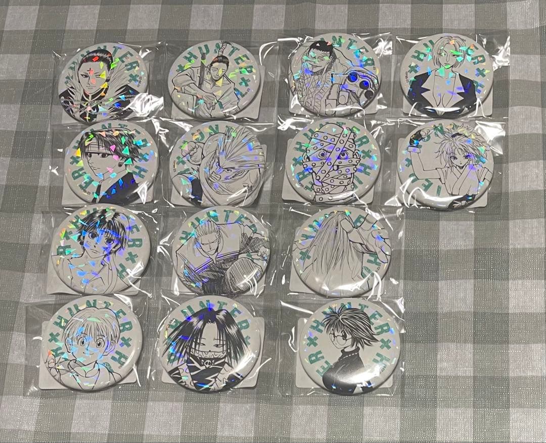 HUNTER × HUNTER オールスター缶バッジ 幻影旅団セット