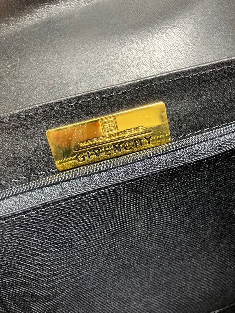 新品未使用　ジバンシー　4Gロゴ　金具付け替え可　フォーマル　ハンドバッグ