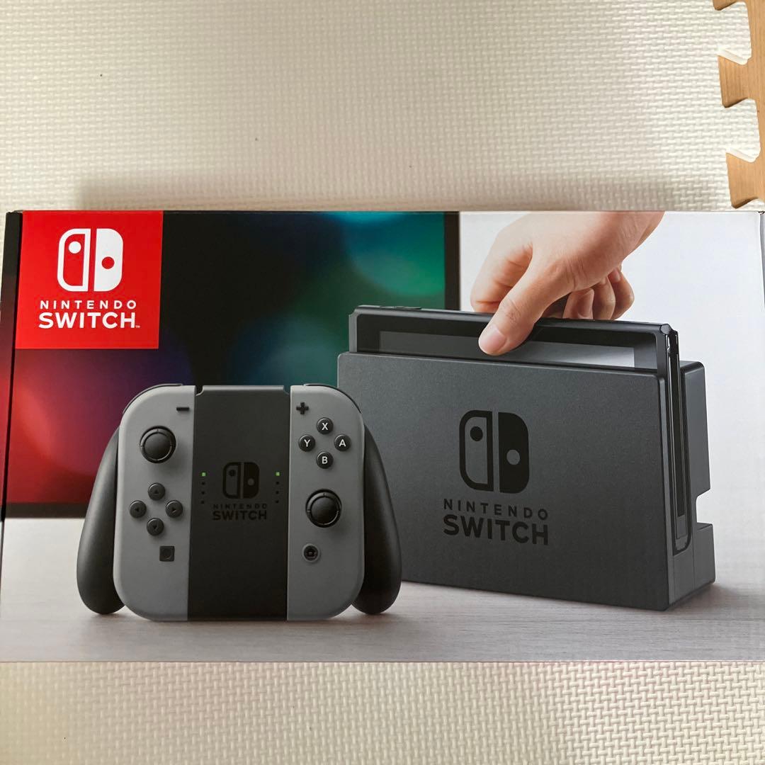 Nintendo Switch 本体 グレー 付属品＋SDカード他セット