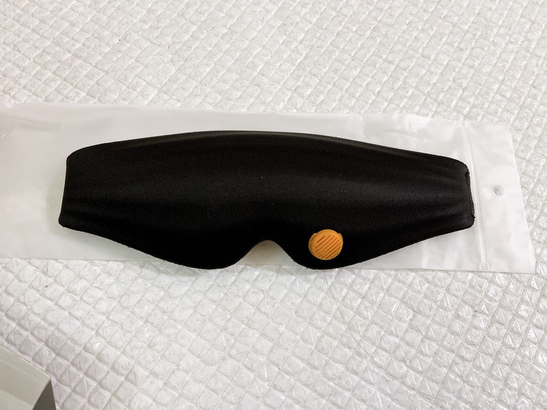 アイマスク ブラック 立体 安眠 快眠グッズ 自宅 旅行 プレゼント 自分用