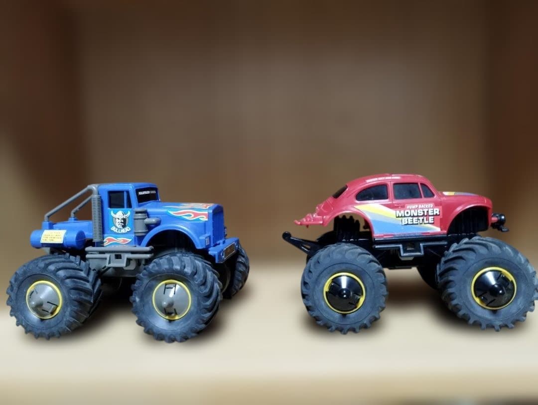 ワイルドミニ四駆 ブルヘッドJr&モンスタービートル セット