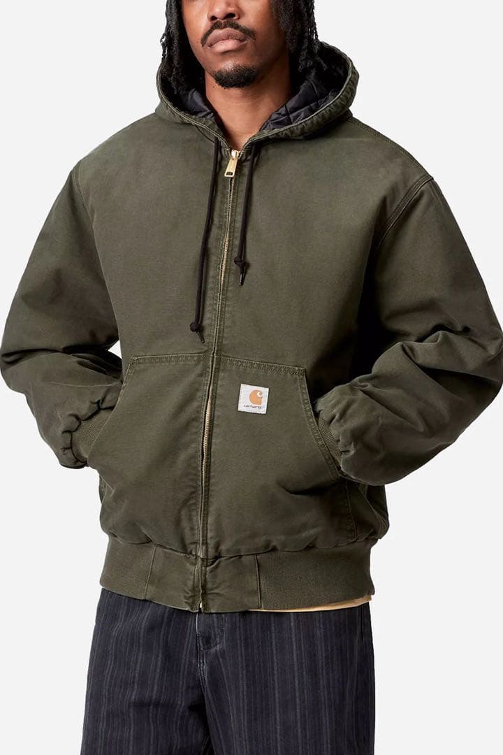 CARHARTT WIP OGアクティブジャケット　オリーブ/ストーンキャンバス