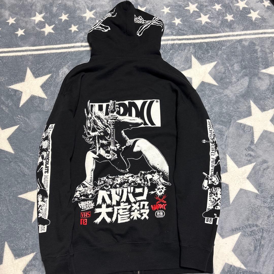 と*ぼ様 マキシマムザホルモン ハードコアチョコレート ヘドバン大虐殺 パーカー