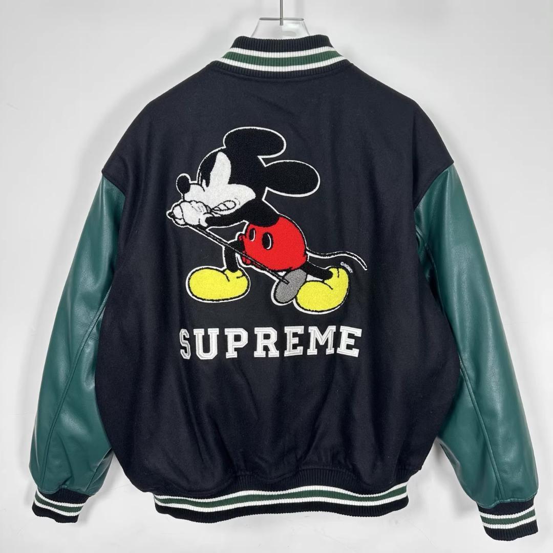 SUPREME ミッキーマウス スタジャン